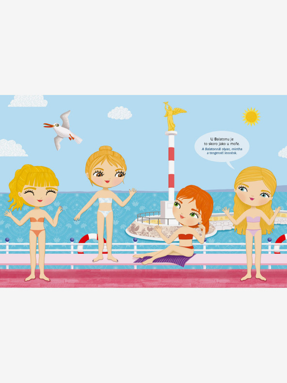 ELLA & MAX Šaty pro SÁRU ─ Kniha samolepek