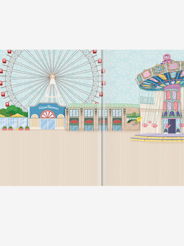 ELLA & MAX JULIA & VÍDEŇ – Město plné samolepek