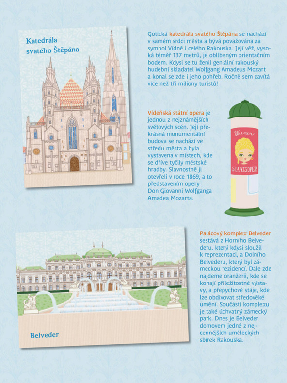 ELLA & MAX JULIA & VÍDEŇ – Město plné samolepek