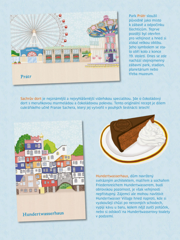 ELLA & MAX JULIA & VÍDEŇ – Město plné samolepek