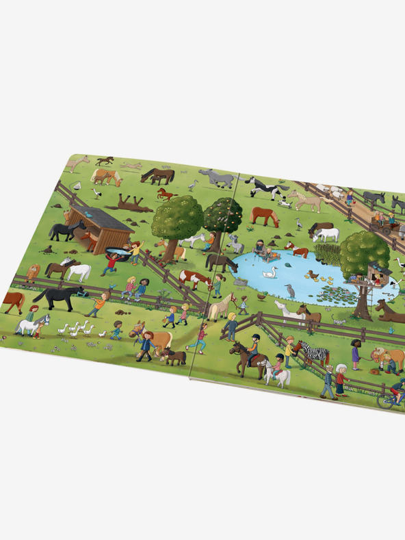 ELLA & MAX Velká knížka KONĚ & PONÍCI pro malé vypravěče