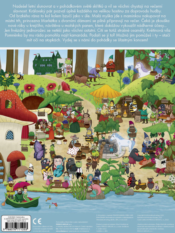 ELLA & MAX Velká knížka O JEDNOROŽCI pro malé vypravěče