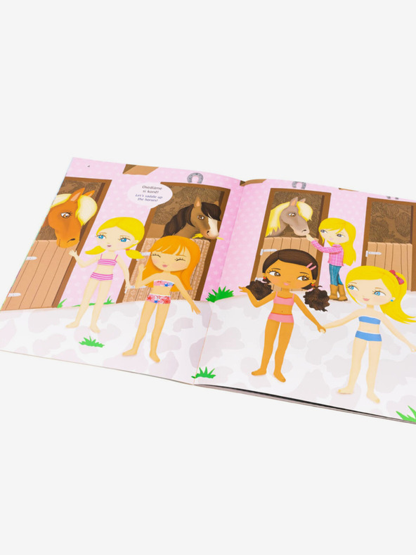 ELLA & MAX Šaty pro AMY - kniha samolepek