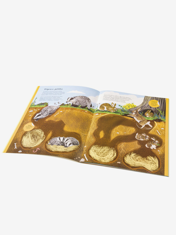 ELLA & MAX JEŽCI, UŠÁCI a další chlupáči – Kniha samolepek