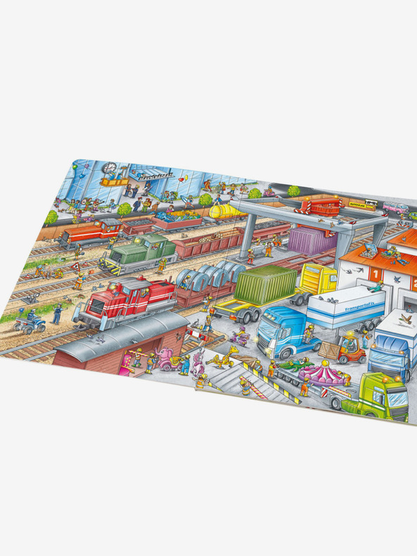 ELLA & MAX Velká knížka VLAKY pro malé vypravěče