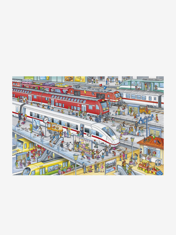 ELLA & MAX Velká knížka VLAKY pro malé vypravěče