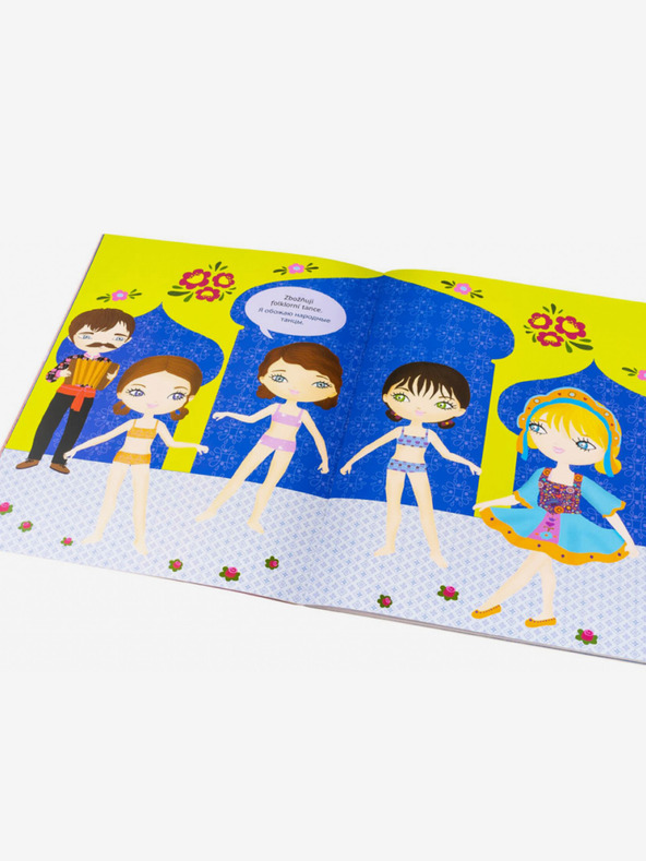 ELLA & MAX Šaty pro LENU - kniha samolepek