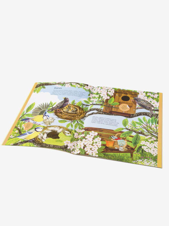 ELLA & MAX SÝKORKY, VRABČÁCI a další zpěváčci – Kniha samolepek