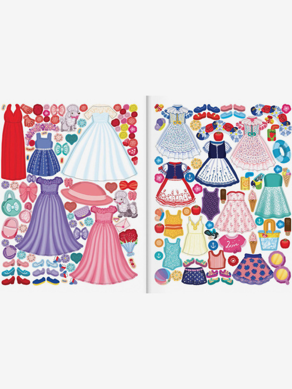 ELLA & MAX Šaty pro ANIČKU ─ Kniha samolepek