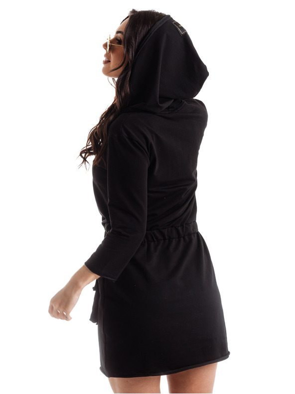 Edoti Černé dámské šaty Edoti