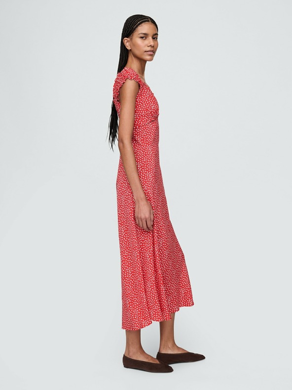 GAP Květované maxi šaty Americana GAP