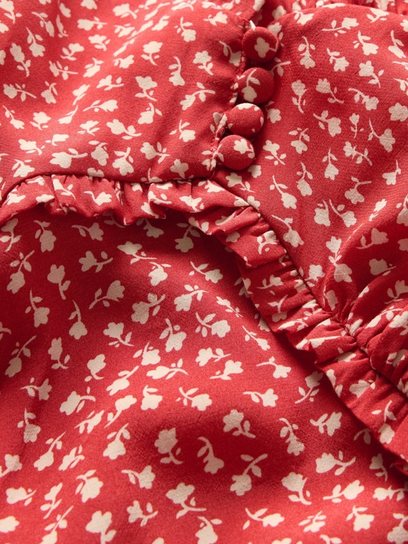 GAP Květované maxi šaty Americana GAP