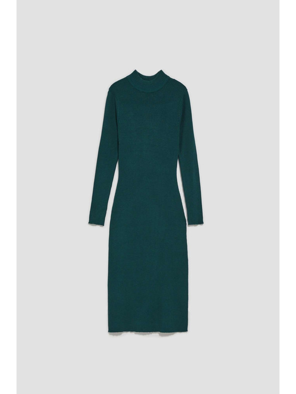 Moodo Zelené dámské šaty Moodo