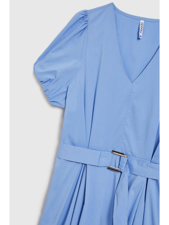 Moodo Dámské modré šaty Moodo