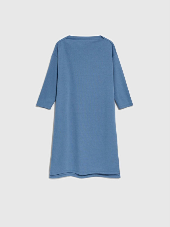 Moodo Modré dámské šaty Moodo