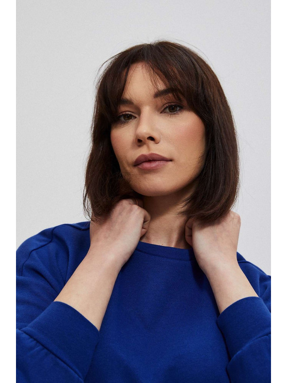 Moodo Modré dámské šaty Moodo