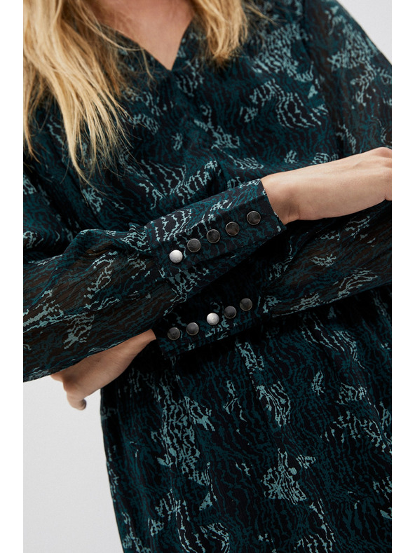 Moodo Zelené dámské šaty Moodo