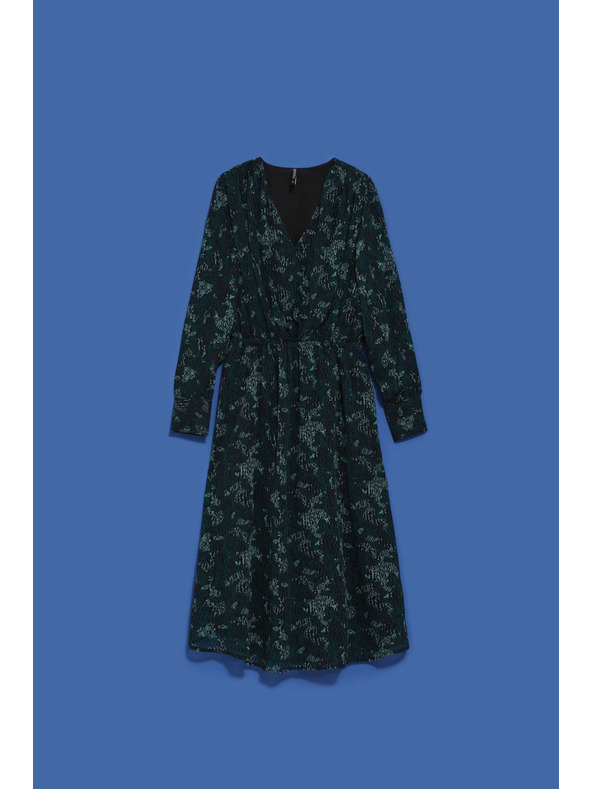 Moodo Zelené dámské šaty Moodo