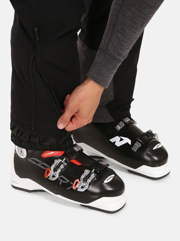 Kilpi Černé pánské lyžařské kalhoty Kilpi Mimas