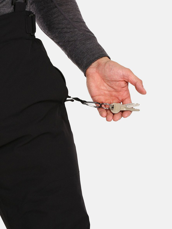 Kilpi Černé pánské lyžařské kalhoty Kilpi Mimas