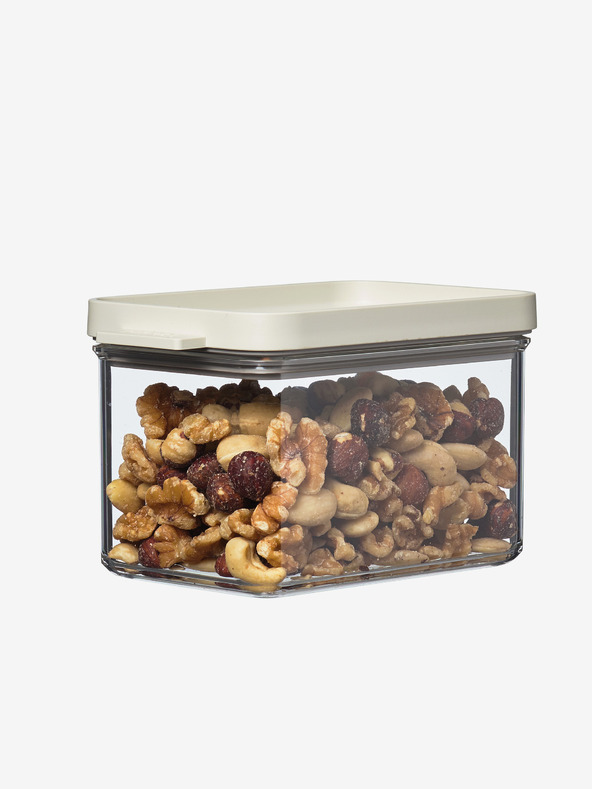 Mepal Transparentní dóza na potraviny Mepal Omnia Nordic White (700 ml)