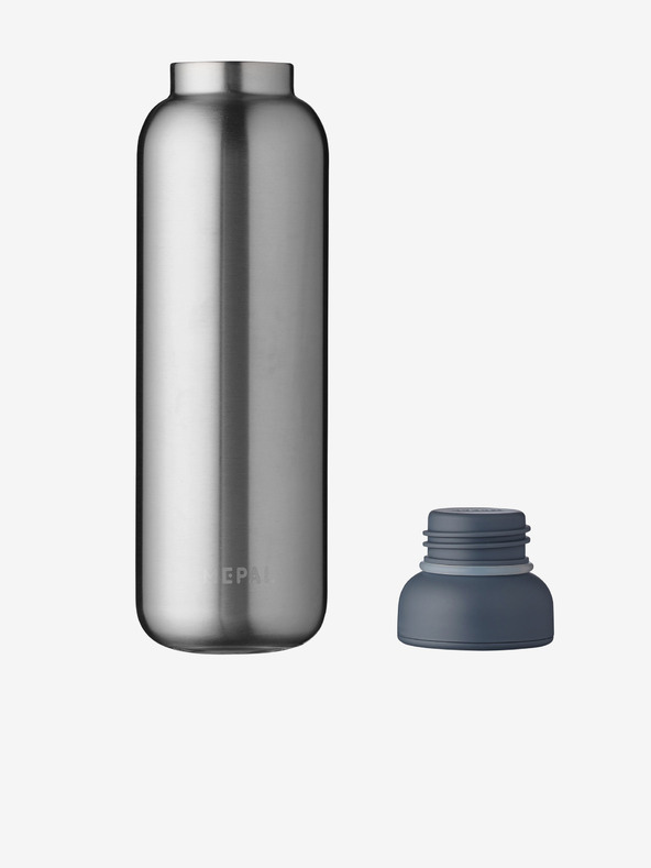 Mepal Šedá nerezová termo lahev Mepal Ellipse Natural Brushed (500 ml)