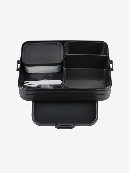 Mepal Černý jídelní box Mepal Bento (1500 ml)