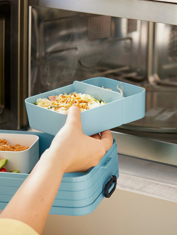 Mepal Světle modrý jídelní box Mepal Bento
