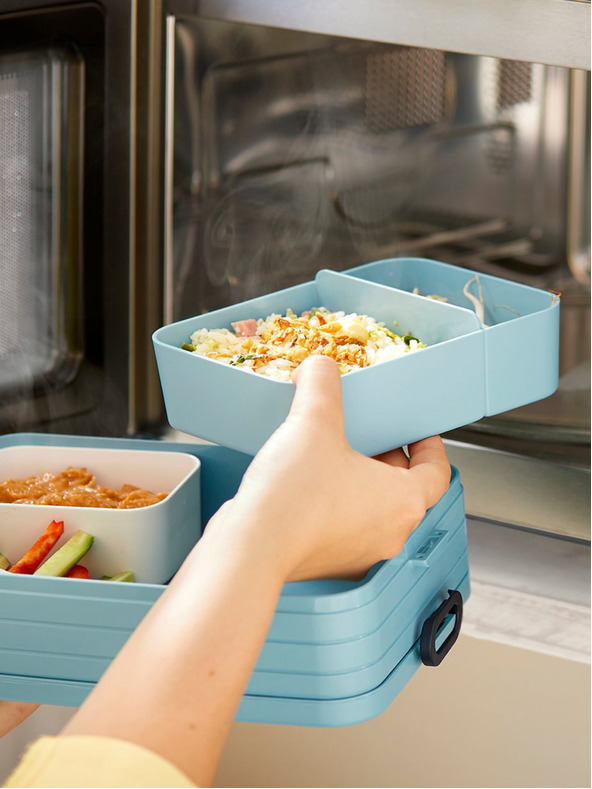 Mepal Světle zelený jídelní box Mepal Bento (1500 ml)