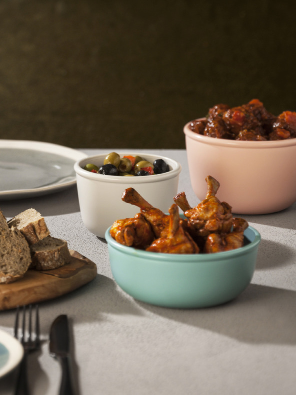 Mepal Světle šedá mísa Mepal Cirqula Nordic White (500 ml)