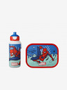 Mepal Modro-červený svačinový set pro děti Mepal Campus Spiderman