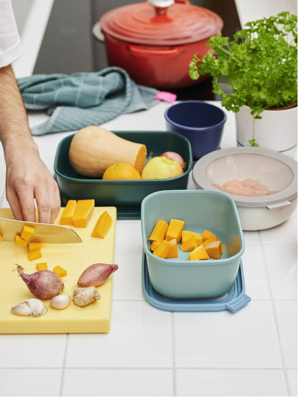 Mepal Zelená mísa Mepal Cirqula Rectangular (1000 ml)