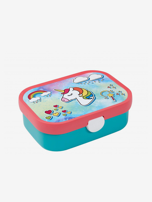 Mepal Světle modrý svačinový set pro děti Mepal Campus Unicorn