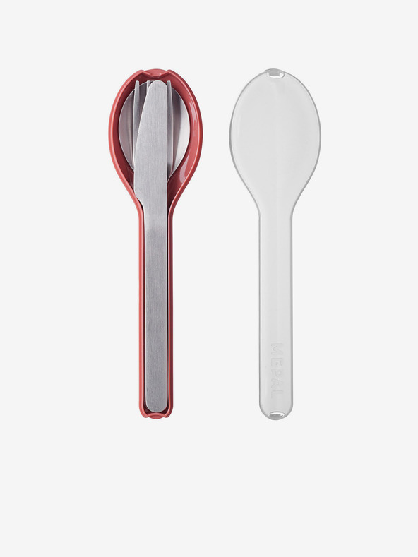 Mepal Sada cestovních nerezových příborů v šedé barvě Mepal Ellipse