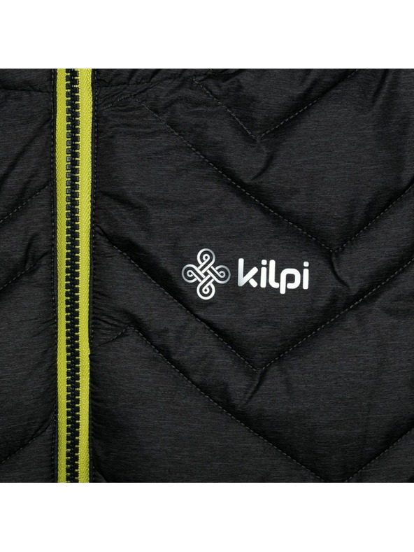 Kilpi Chlapecká zimní prošívaná bunda Kilpi REBEKI-JB Tmavě šedá