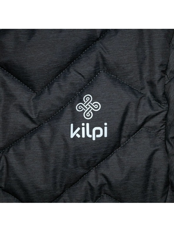 Kilpi Chlapecká zimní prošívaná bunda Kilpi REBEKI-JB Tmavě šedá
