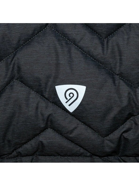 Kilpi Chlapecká zimní prošívaná bunda Kilpi REBEKI-JB Tmavě šedá