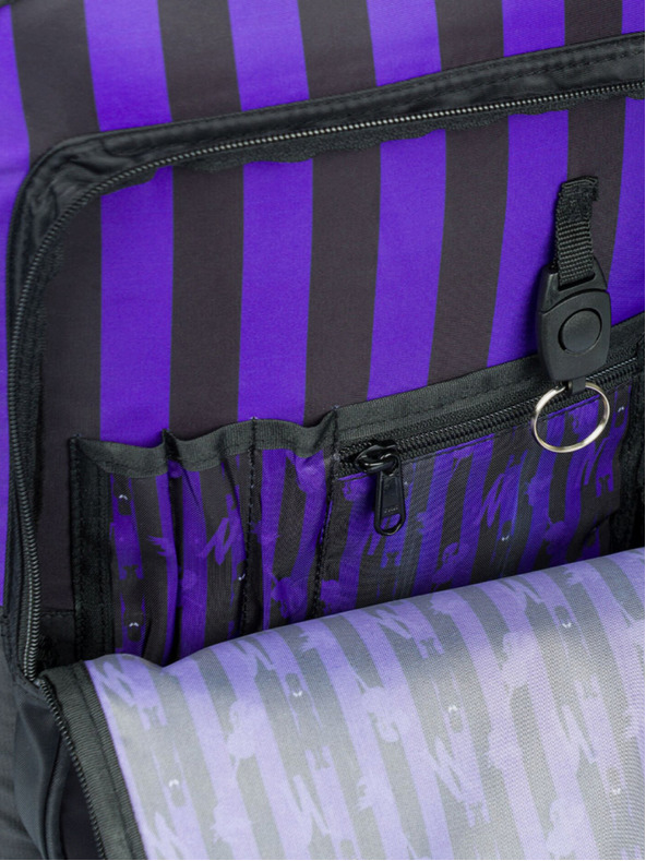 BAAGL  Černý Školní batoh Cubic Wednesday Baagl