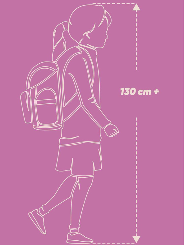 BAAGL  Černý Školní batoh Cubic Tenisky Baagl