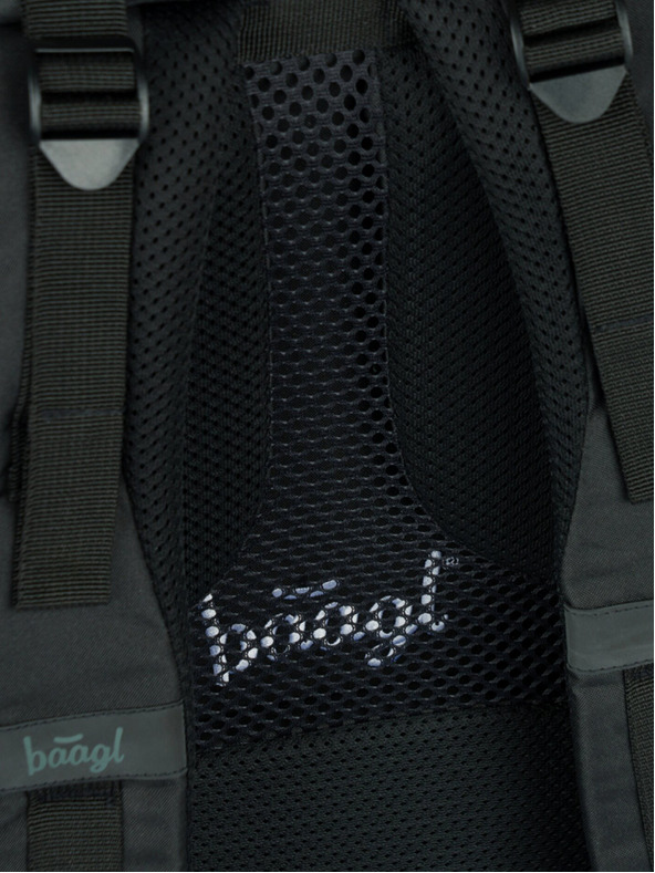 BAAGL  Černý Školní batoh Skate Wednesday Nevermore Baagl