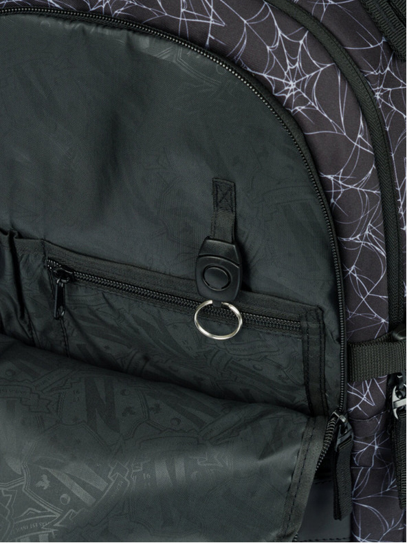 BAAGL  Černý Školní batoh Skate Wednesday Nevermore Baagl