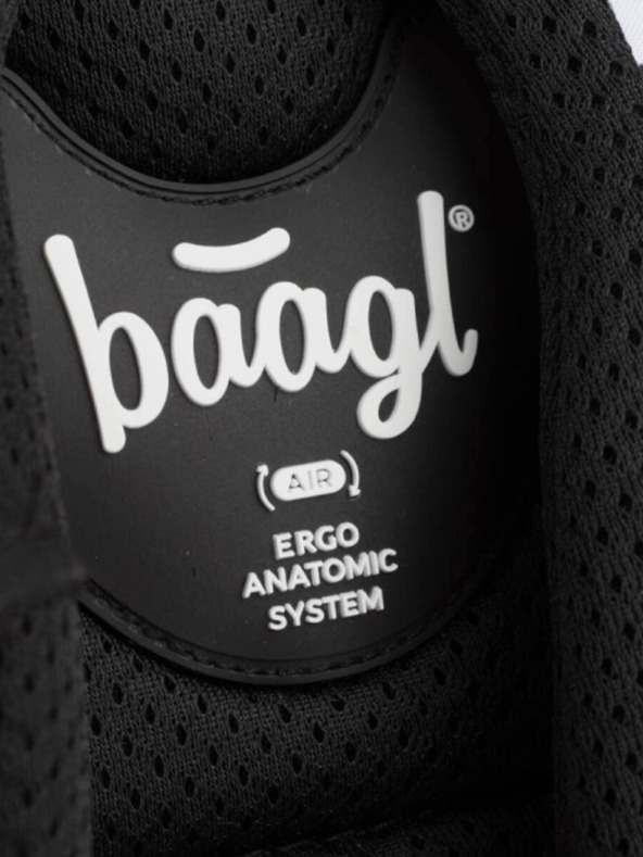 BAAGL  Černý Školní batoh Skate Ska Baagl