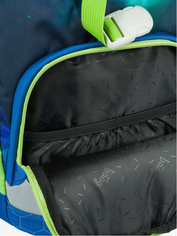 BAAGL  Modrý Školní batoh Airy Fotbal Míč Baagl