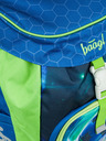 BAAGL  Modrý Školní batoh Airy Fotbal Míč Baagl