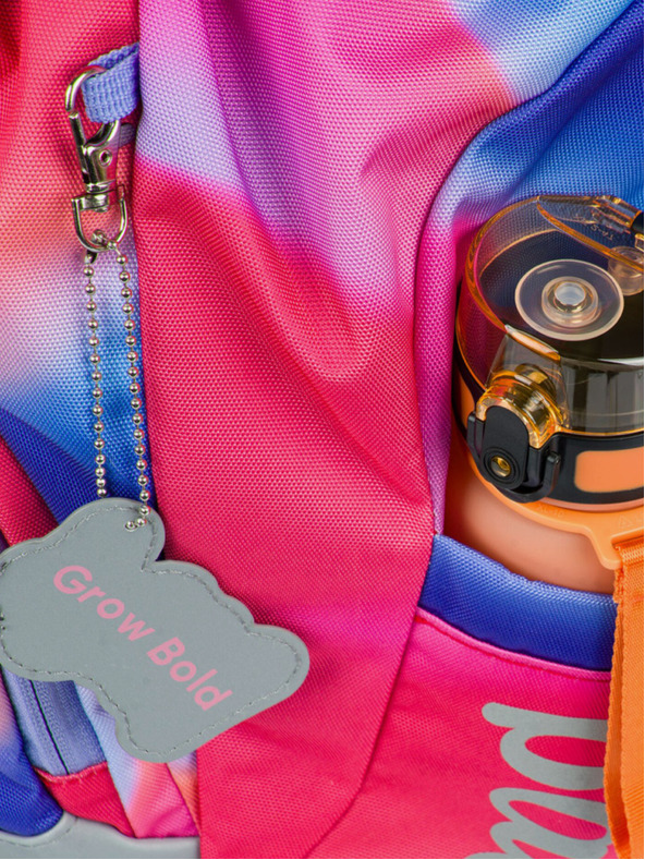 BAAGL  Červený Školní batoh Airy Hippie Baagl