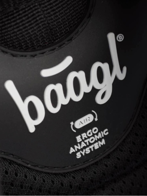 BAAGL  Růžový Školní batoh Cubic Abstract Baagl