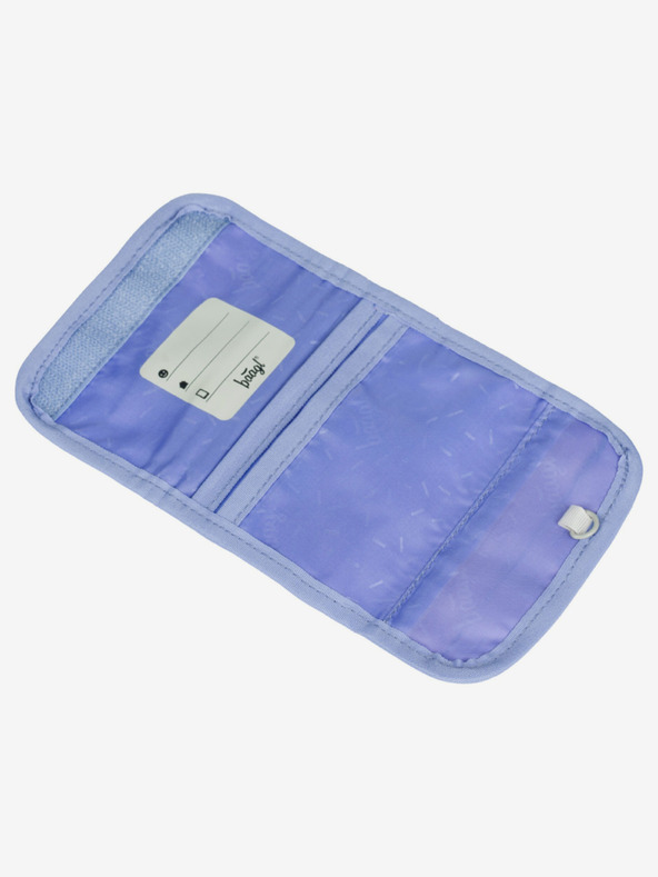 BAAGL  Červená Peněženka na krk Hippie Baagl