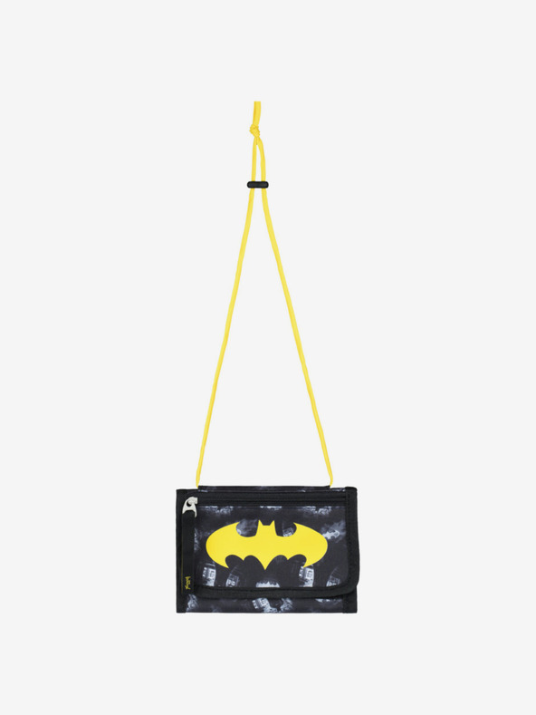 BAAGL  Černá peněženka na krk Baagl Batman Dark City