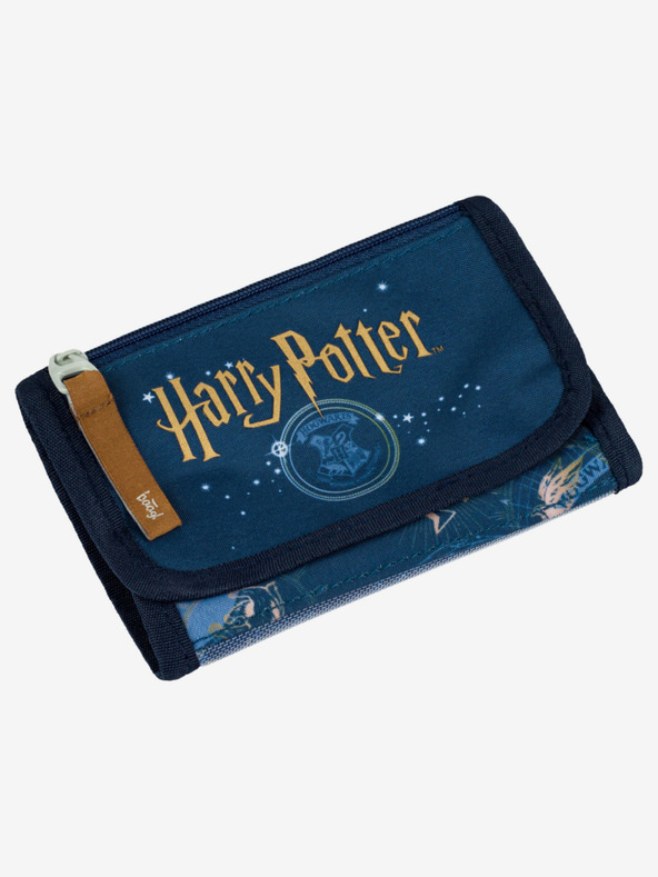 BAAGL  Modrá peněženka na krk Baagl Harry Potter Bradavice