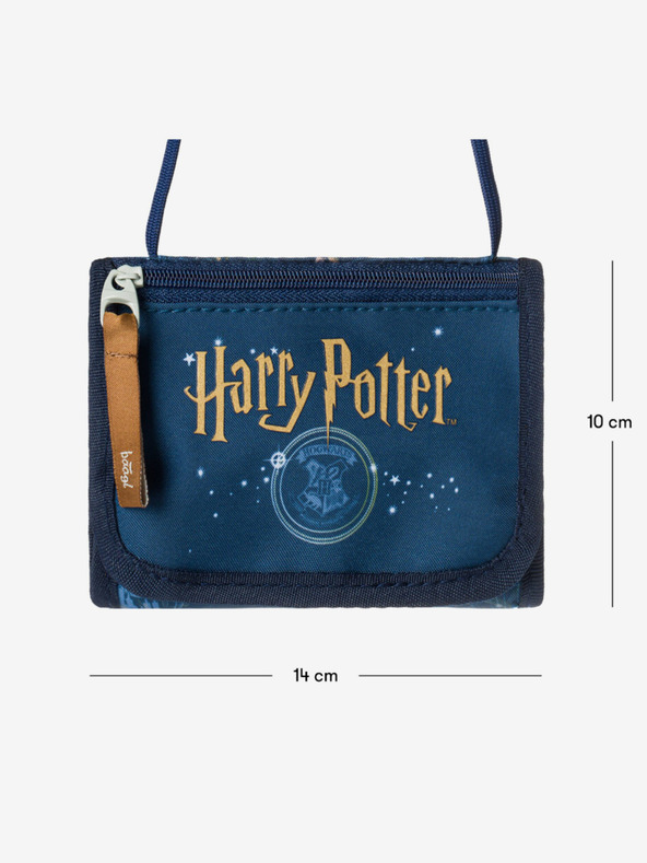 BAAGL  Modrá peněženka na krk Baagl Harry Potter Bradavice